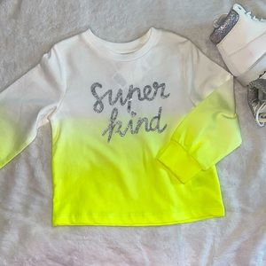 Ombré Long Sleeve Top 🤍